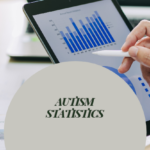Autism Statistics article header graphic for Blue Gems ABA.